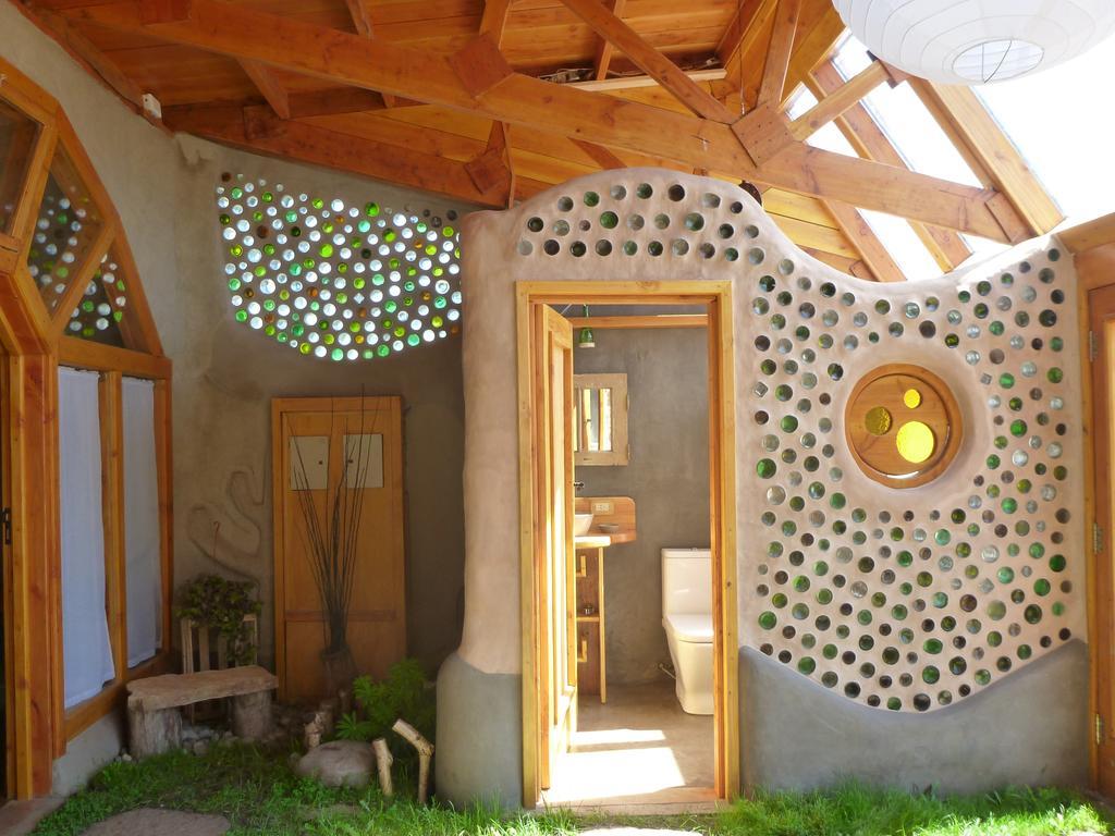 Earthship Patagonia Eco Accommodations เอลโบลซอน ห้อง รูปภาพ