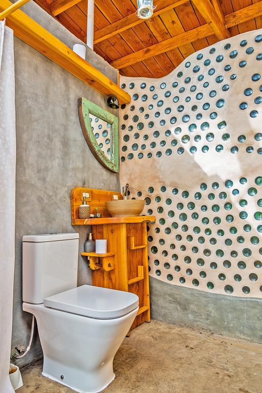 Earthship Patagonia Eco Accommodations เอลโบลซอน ภายนอก รูปภาพ